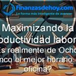 Es realmente de ocho a cinco el mejor horario de oficina