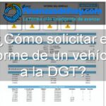 cómo solicitar el informe de un vehículo a la DGT