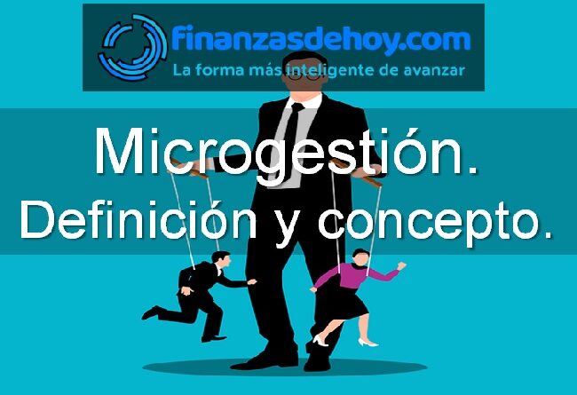 Microgestión qué es definición concepto