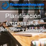 qué es la planificación empresarial